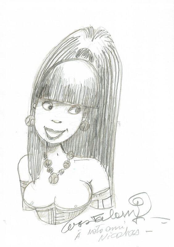 Tucker by Marc Wasterlain - Sketch