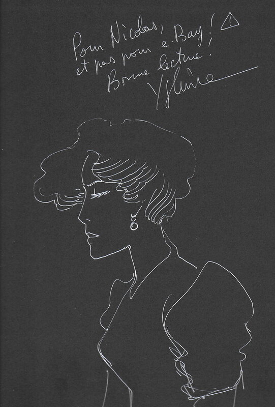 Yslaire, La Guerre des Sambre - Maxime & Charlotte - Dédicace