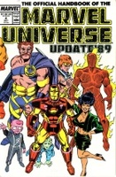 Original comic art related to The Official Handbook of the Marvel Universe Update '89 - #4