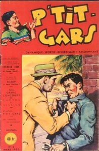 Original comic art related to P'tit-gars (Gus et Gaëtan présente) - A travers le coup-de-tabac