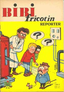 Original comic art related to Bibi Fricotin (2e Série - SPE) (Après-Guerre) - Bibi Fricotin reporter