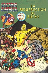 Originaux liés à Captain America (1re série - Aredit - Artima Color Marvel Super  - La résurrection de Bucky