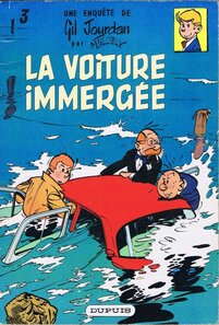 Original comic art related to Gil Jourdan - La voiture immergée