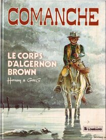 Le corps d'Algernon Brown - more original art from the same book