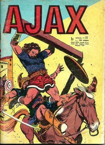 Original comic art related to Ajax (1re série) - Le &quot;Dragon&quot; dans la tempête