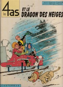 Les 4 as et le dragon des neiges - more original art from the same book