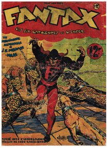 Original comic art related to Fantax (1re série) - Les six gardiennes de l'enfer