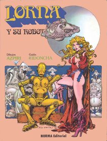 Lorna y su robot - more original art from the same book