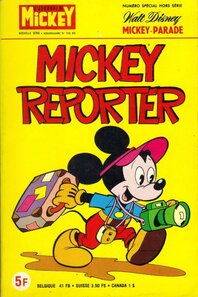 Original comic art related to Mickey Parade (Supplément du Journal de Mickey) - Mickey reporter (1355 bis)