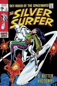Original comic art related to Silver Surfer (1968) - O, bitter victory
