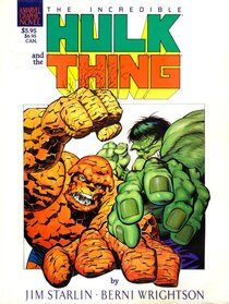 The Incredible Hulk and the Thing in the Big Change - voir d'autres planches originales de cet ouvrage