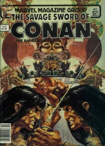 Original comic art related to Savage Sword of Conan The Barbarian (The) (1974) - The world beyond the mists!