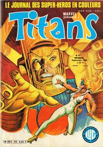 Titans 44 - more original art from the same book
