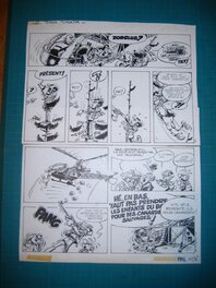 André Franquin - Fournier tora torapa planche scénarisée par Franquin - Comic Strip