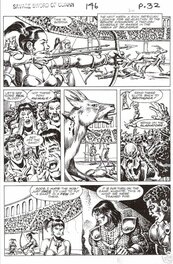 Ernie Chan - The savage sword of Conan #146 p32 - Planche originale