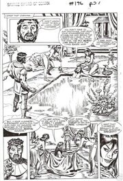 Ernie Chan - The savage sword of Conan #146 p37 - Planche originale