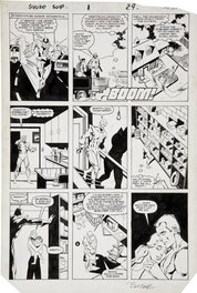 Bob Hall - Squadron Supreme #1 P25 - Comic Strip