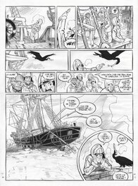 Le Voyage d'Esteban - Planche originale