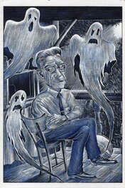 Matthias Lehmann - Lehmann - Portrait de Hobart Smith avec Fantômes - Comic Strip