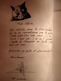 Philippe Lemaire - [Ulysse] LEMAIRE Philippe - 16, rue du Repos - Dedicace - Planche originale