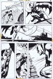 Bob Brown - 1973-04 Brown/Giordano Batman #248 p7 - Original art