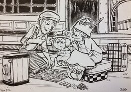Laurel - Laurel - Les Aventuriers du Rail - Original Illustration