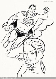 Walter Minus - Superman - Original Illustration