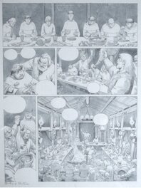Luigi Critone - Luigi Critone : Planche des 7 missionnaires - Comic Strip