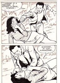 Luciano Bernasconi - Planche de Luciano Bernasconi (qui signe également sous le nom de Saint-Germain) - Comic Strip