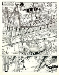 Patrice Pellerin - L'Epervier - Le Rocher du Crane - Comic Strip