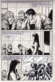 Antonio Garcia - planche d'Infernale menace publiée dans Sidéral édité par Aredit - Comic Strip