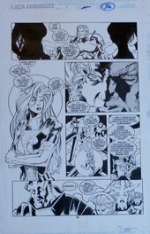 Terry Dodson - X men chronicles p 36 - Comic Strip