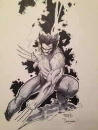 Romano Molenaar - Wolverine - Illustration originale