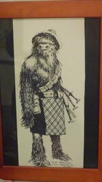 Cam Kennedy - Scottish Chewbacca - Original Illustration