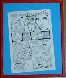 Art Thibert - Superman contre flash (#463) - Planche originale