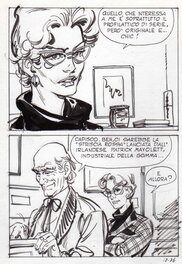 Stelio Fenzo - Planche d'une histoire non identifiée (Elvifrance) - Comic Strip