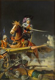 Gerald McCann - Classics Illustrated cover: Lion of the North - Original Illustration