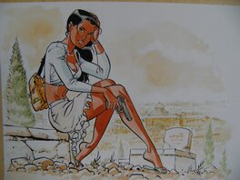Félix Meynet - uma les éternel - Original Illustration