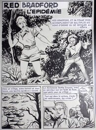 Antonio Borrell - L'épidémie - Red Bradford, Tarou n° 102 , Aredit - Comic Strip