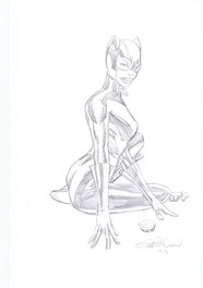 Scott McDaniel - Catwoman par McDaniel - Illustration originale