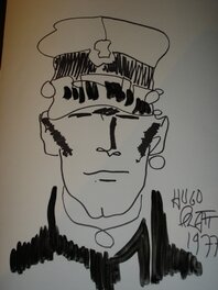 Hugo Pratt - Corto Maltese, Illustration originale - Original Illustration