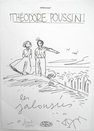 Original Cover - Théodore Poussin #12: Essai de Couverture "Les Jalousies"