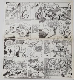 Jacques Kamb - Zor et Mlouf - Station pôle 333 - 1966-  numero vaillant 1180 - Comic Strip