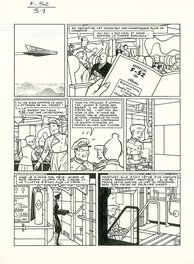 Yves Chaland - Freddy Lombard / F-52 - Comic Strip