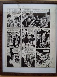 Jijé - Jerry Spring n° 8 « Les trois Barbus de Sonoyta », planche 12, 1958. - Comic Strip