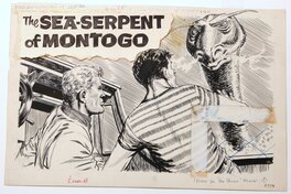 Robert Forrest - The sea serpent of Mantogo - Planche originale