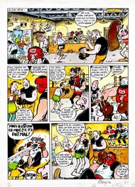 Frank Margerin - Ricky VII page 33 - Planche originale