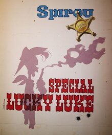 Michel Matagne - Lucky Luke, 1967. - Original Cover