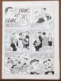 Pierre Le Guen - Les joyeux déménageurs - camera 34 numero 105 - 5 octobre 1953 - Comic Strip