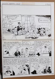 Vicar - Une Bonne cause   !! 15 Décembre 1982 - Planche originale